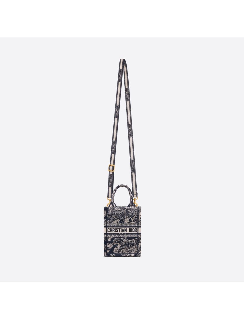 [DIOR] Mini Dior Book Tote Phone Bag S5555CRGO_M928