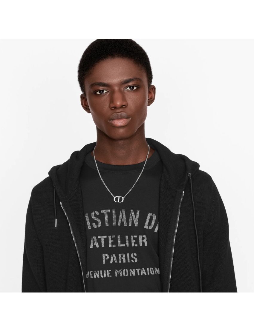 [DIOR] CD Icon Hooded Sweatshirt with Zip 113M200AT223_C900