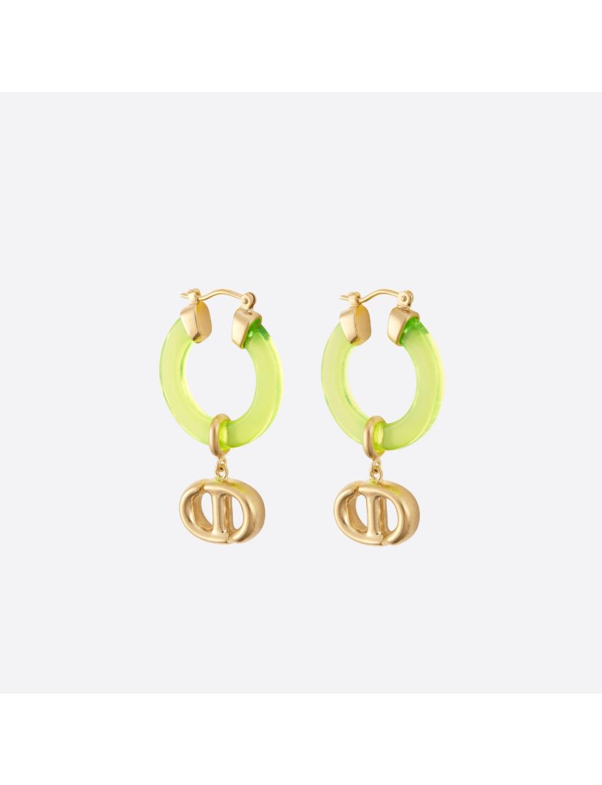 [DIOR] CD Navy Earrings E1861CDNPL_D032