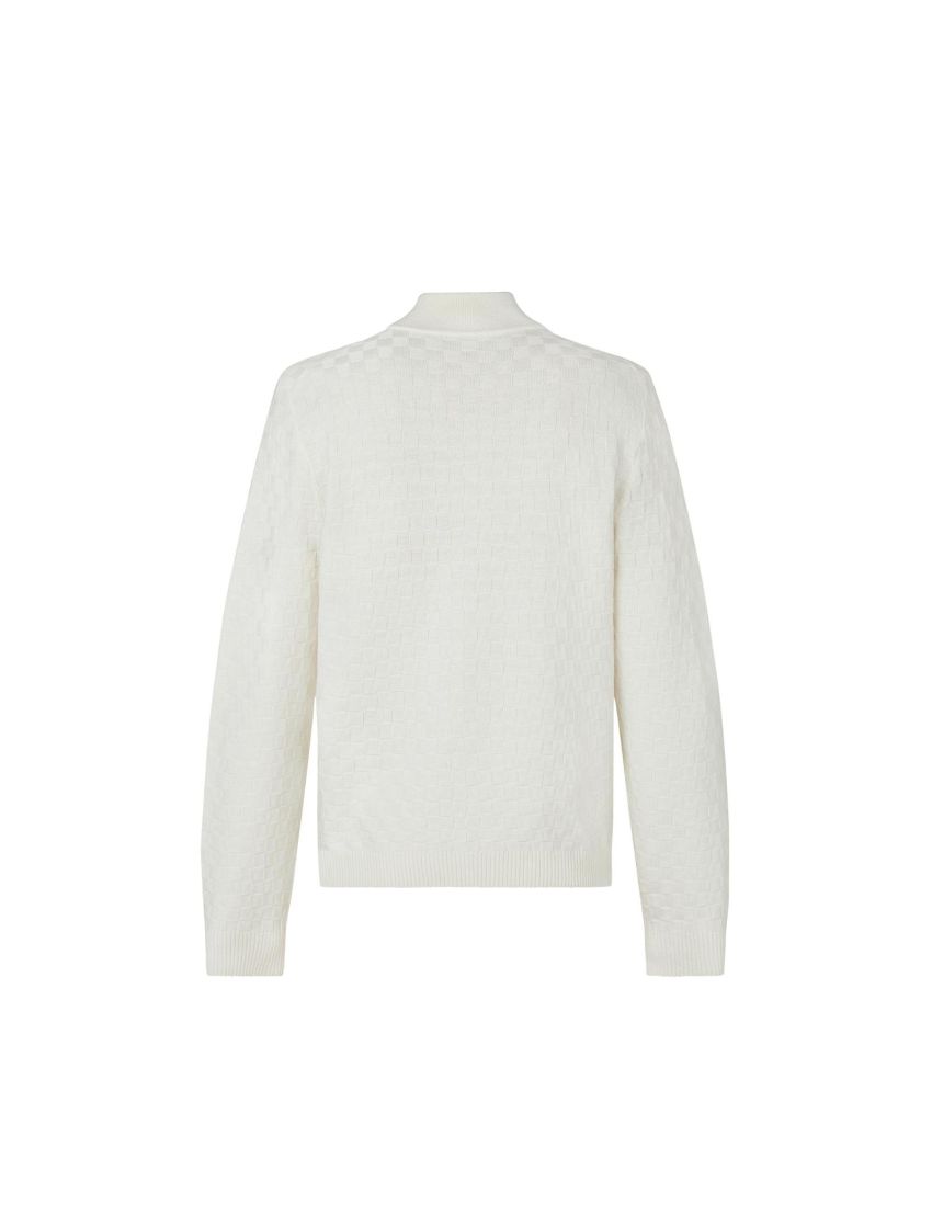 [LOUIS VUITTON] Damier Signature Zip Through Cardigan 1A8WNK