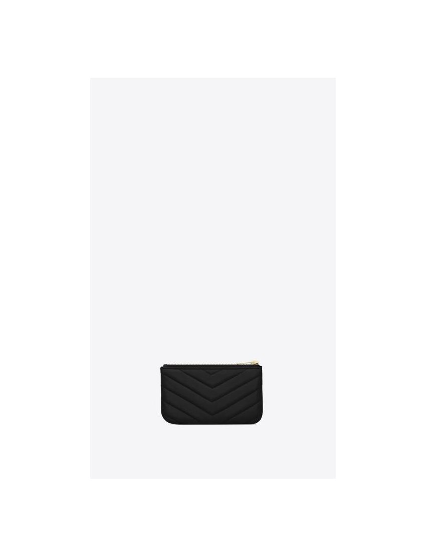 [SAINT LAURENT] cassandre matelasse key pouch in smooth leather 438386CWU011000