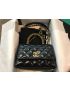 [CHANEL] Mini Flap Bag with Top Handle Lambskin AS2215B0760894305