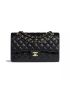 [CHANEL] Classic Handbag Grained Calfskin A01112Y01864C3906