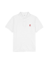 [HARVEY NICHOLS] logo piqué cotton polo shirt SC476318 (White)