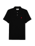 [HARVEY NICHOLS] logo piqué cotton polo shirt SC476319 (Black)