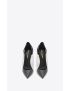 [SAINT LAURENT] opyum pumps in tpu and patent leather 6997161TVAA1094