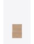 [SAINT LAURENT] cassandre matelasse flap card case in grain de poudre embossed leather 668290BOWA12721