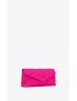 [SAINT LAURENT] sade puffer envelope clutch in quilted satin 655004FAAC25623