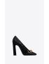 [SAINT LAURENT] silvana pumps in patent leather 7139241TVKK1000