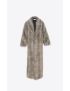 [SAINT LAURENT] oversize coat in animal free fur 704297Y4F841300