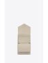 [SAINT LAURENT] cassandre matelasse multi folded wallet in grain de poudre embossed leather 692061BOW019207