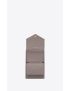 [SAINT LAURENT] cassandre matelasse multi folded wallet in grain de poudre embossed leather 692061BOW011202