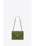 [SAINT LAURENT] envelope medium chain bag in mix matelasse grain de poudre embossed leather 600185BOW913331
