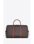 [SAINT LAURENT] le monogramme 48h duffle in cassandre canvas and vegetable tanned leather 7084522UY2W2166