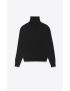 [SAINT LAURENT] turtleneck sweater in cashmere 707599Y75RB1000