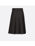 [DIOR] Wrap Skirt 241J70A1030_X9000