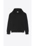 [SAINT LAURENT] distressed hoodie in cotton 712150YALO21000