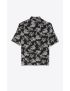 [SAINT LAURENT] shirt in origami print silk 601070Y1F521087