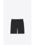 [SAINT LAURENT] bermuda shorts in fleece 704727Y36PZ1000