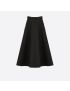 [DIOR] Mid Length Skirt 151J21A1166_X9000