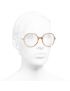 [CHANEL] Round Eyeglasses A75214X06081V1090