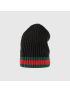 [GUCCI] Wool hat with Web 4297534G2061000