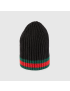 [GUCCI] Wool hat with Web 4297534G2061000