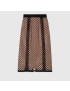 [GUCCI] GG net skirt with lace trims 678193XUADT1000