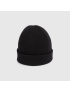 [GUCCI] Wool hat with  label 6121184G3321000