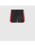 [GUCCI] Nylon swim shorts with logo stripe 577800XHABJ1082