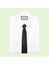 [GUCCI] Silk tie with Interlocking G 7072604EAAU1000