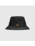 [GUCCI] GG canvas bucket hat with Double G 5765874HG531060