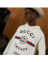 [GUCCI] Cotton  Firenze 1921 hooded sweatshirt 646953XJD7O9095