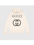 [GUCCI] Hooded sweatshirt with Interlocking G 475374X3Q259524