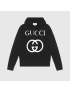 [GUCCI] Hooded sweatshirt with Interlocking G 475374X3Q251289