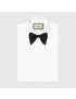 [GUCCI] Long silk faille bow tie 4377404G0161000