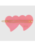 [GUCCI] Hair clip with GG and hearts 679030I93548520