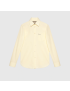 [GUCCI] Poplin tailored shirt with  script 659895ZAG0T7109