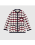 [GUCCI] Check tweed jacket 660820ZAGLK9098