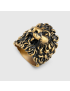 [GUCCI] Ring with lion head 398601I46008233