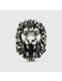 [GUCCI] Lion head ring with crystal 402763J1D509074
