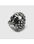 [GUCCI] Lion head ring with crystal 402763J1D509074