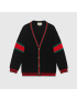 [GUCCI] Oversize cable knit cardigan 497037X15611082