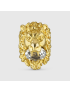 [GUCCI] Lion head ring with crystal 402763J1D508062