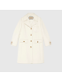 [GUCCI] Double G embroidery wool coat 657054ZAG3M9205