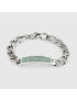 [GUCCI] Enamel bracelet with  logo 678712J84109071