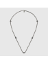 [GUCCI] Thin Interlocking G enamel necklace 678658J84108191