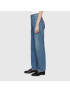 [GUCCI] 80s fit denim trousers with Horsebit 666841XDBP54447