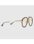 [GUCCI] Aviator frame sunglasses 691355I33302374