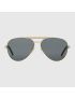 [GUCCI] Aviator frame sunglasses 691379I33308012